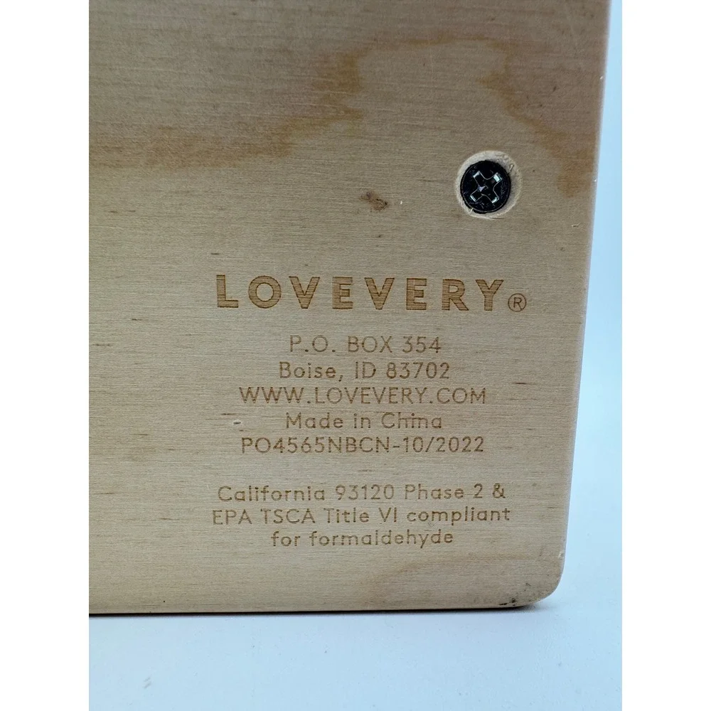 Lovevery Wooden Rotating Drum Baby Toy Montessori Sensory Tummy Time 2022